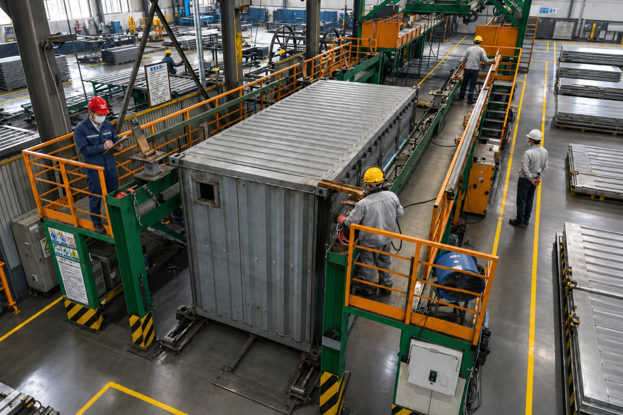 自社工場での量産体制